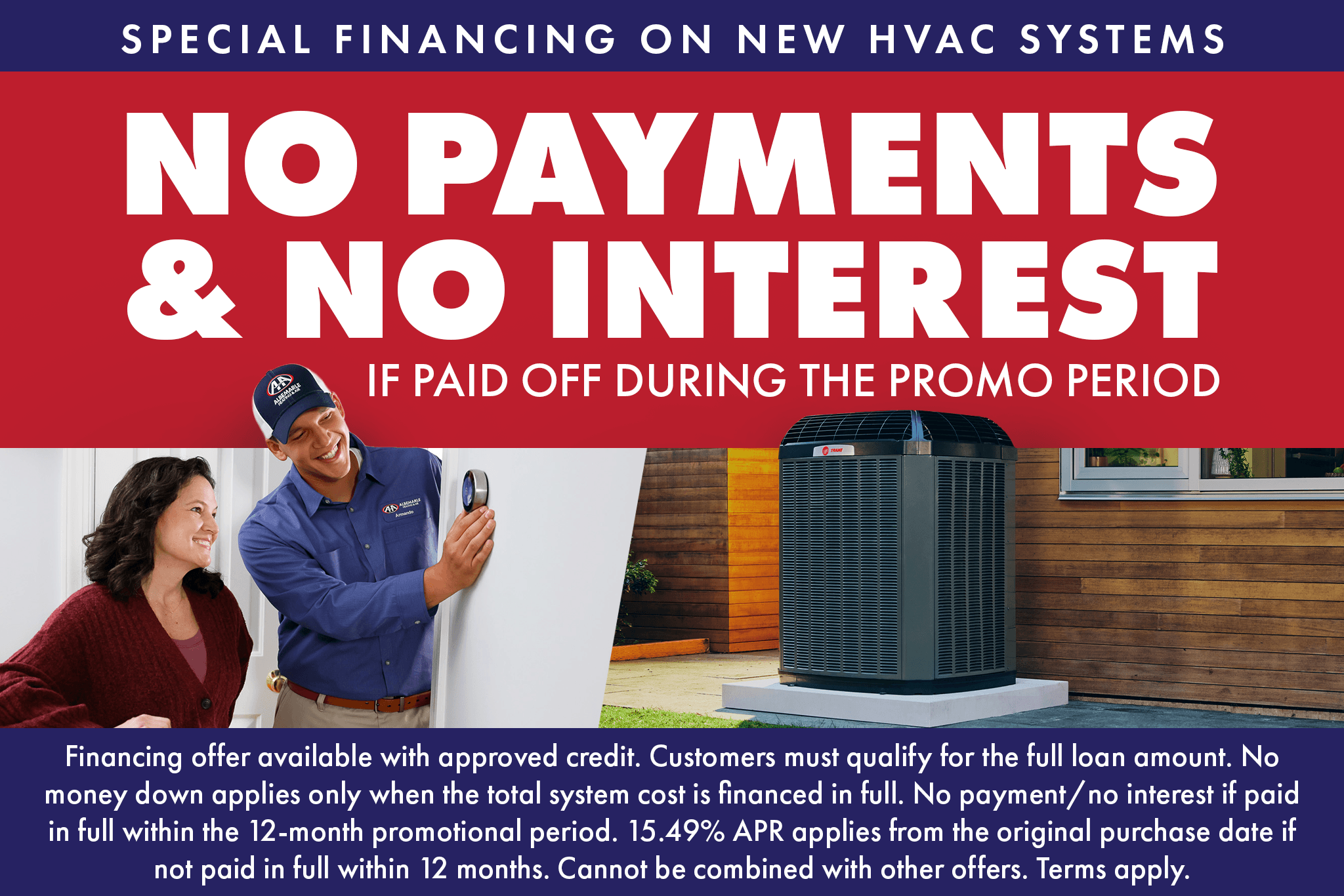 No Payments no Interest